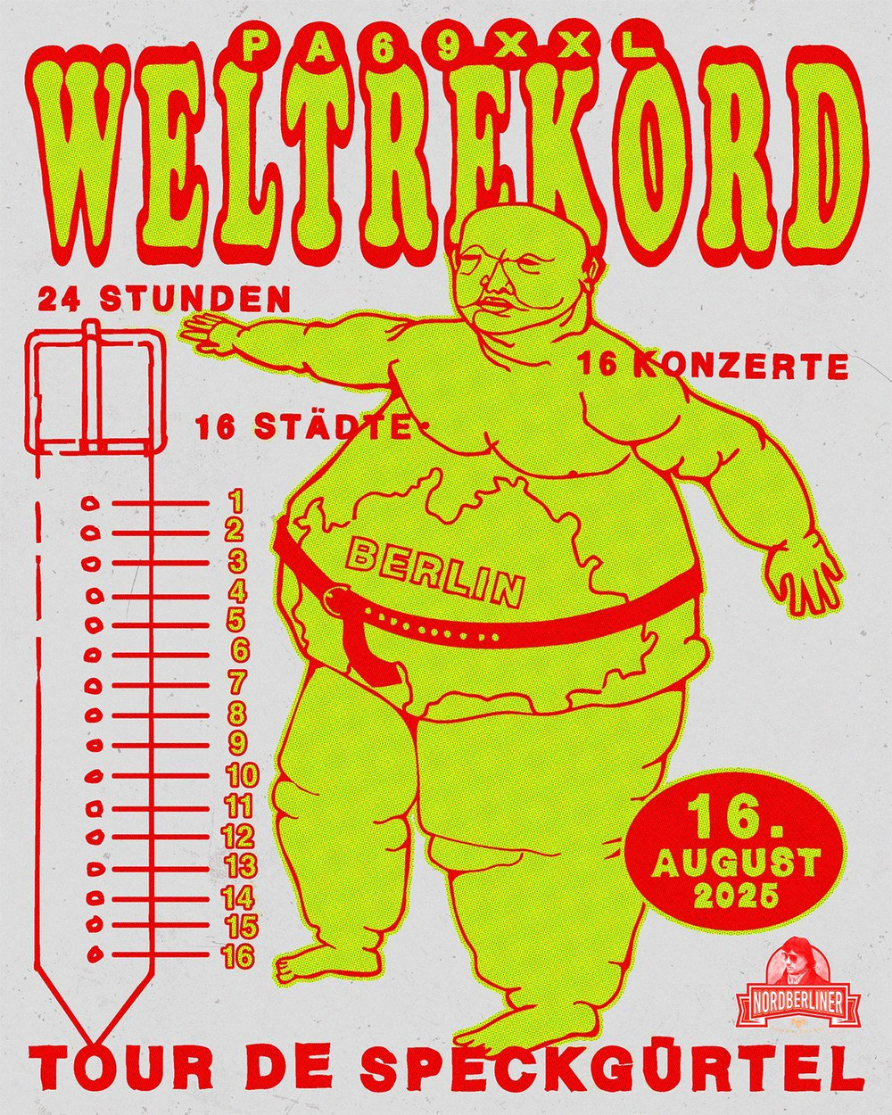 PA69 mit XXL Tour auf Weltrekord Tour