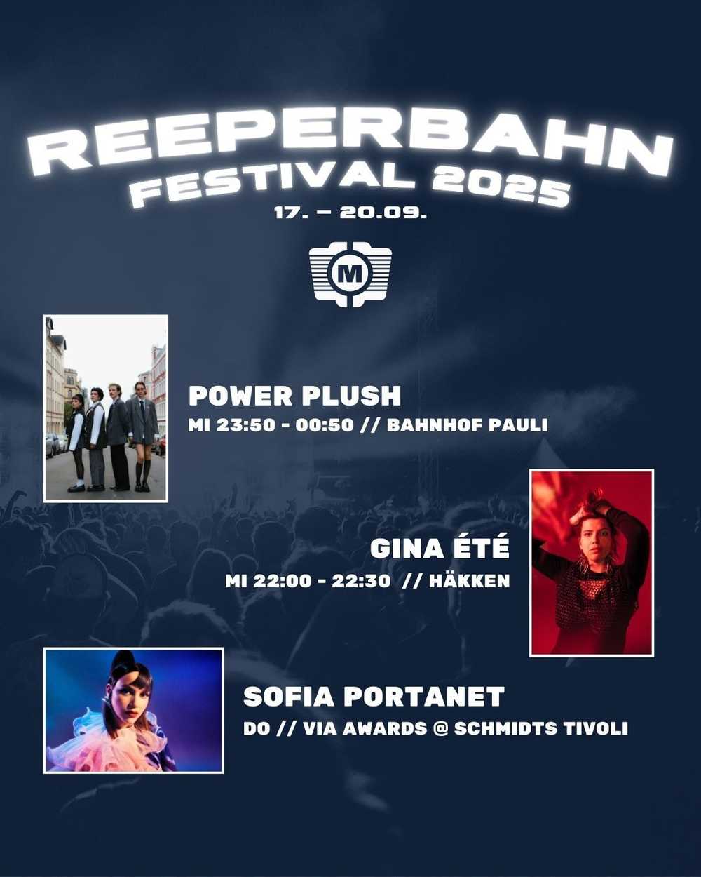 Motor auf dem Reeperbahnfestival 2025
