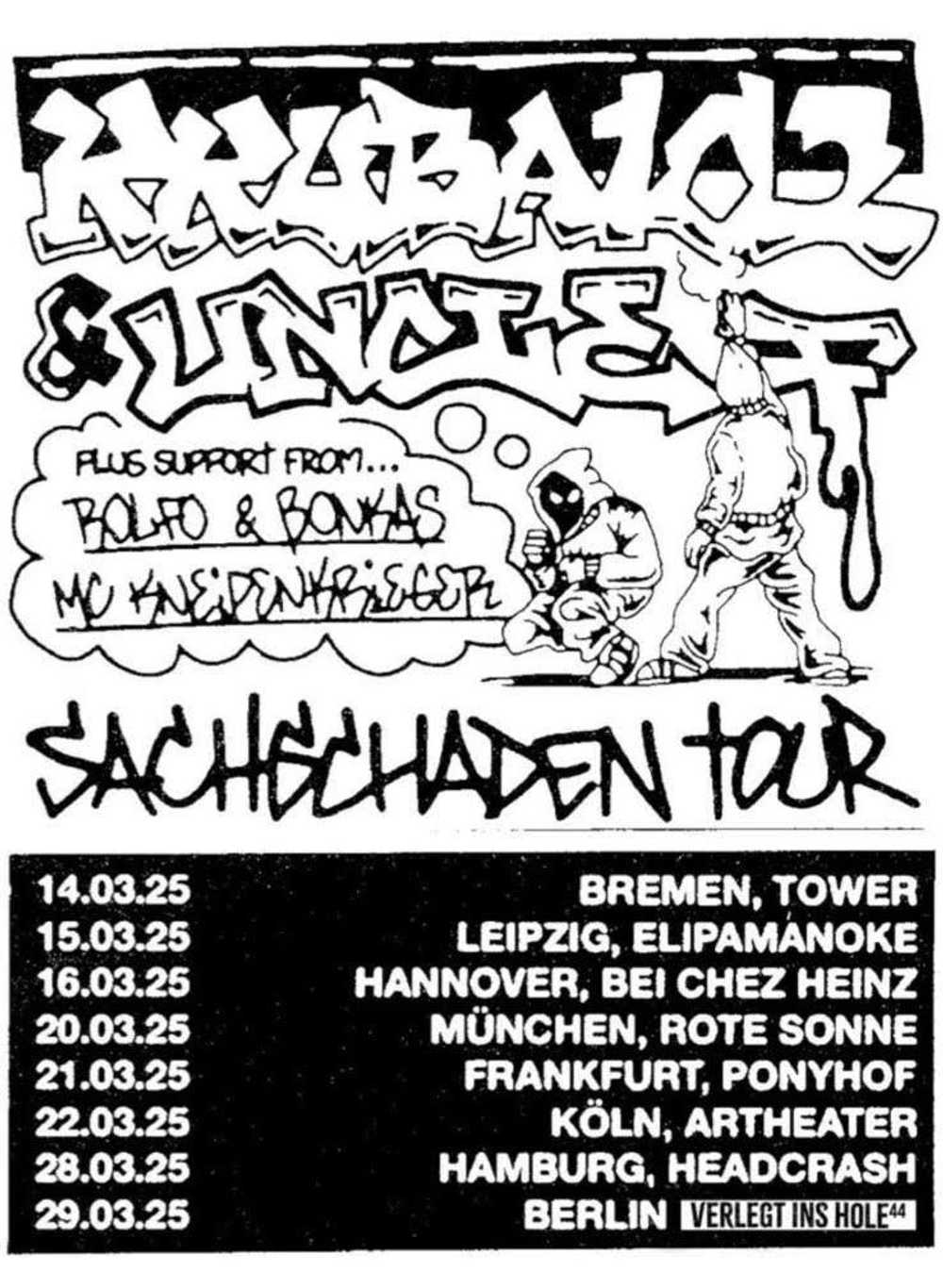 Kkuba102 & Uncle F gehen 2025 auf Tour