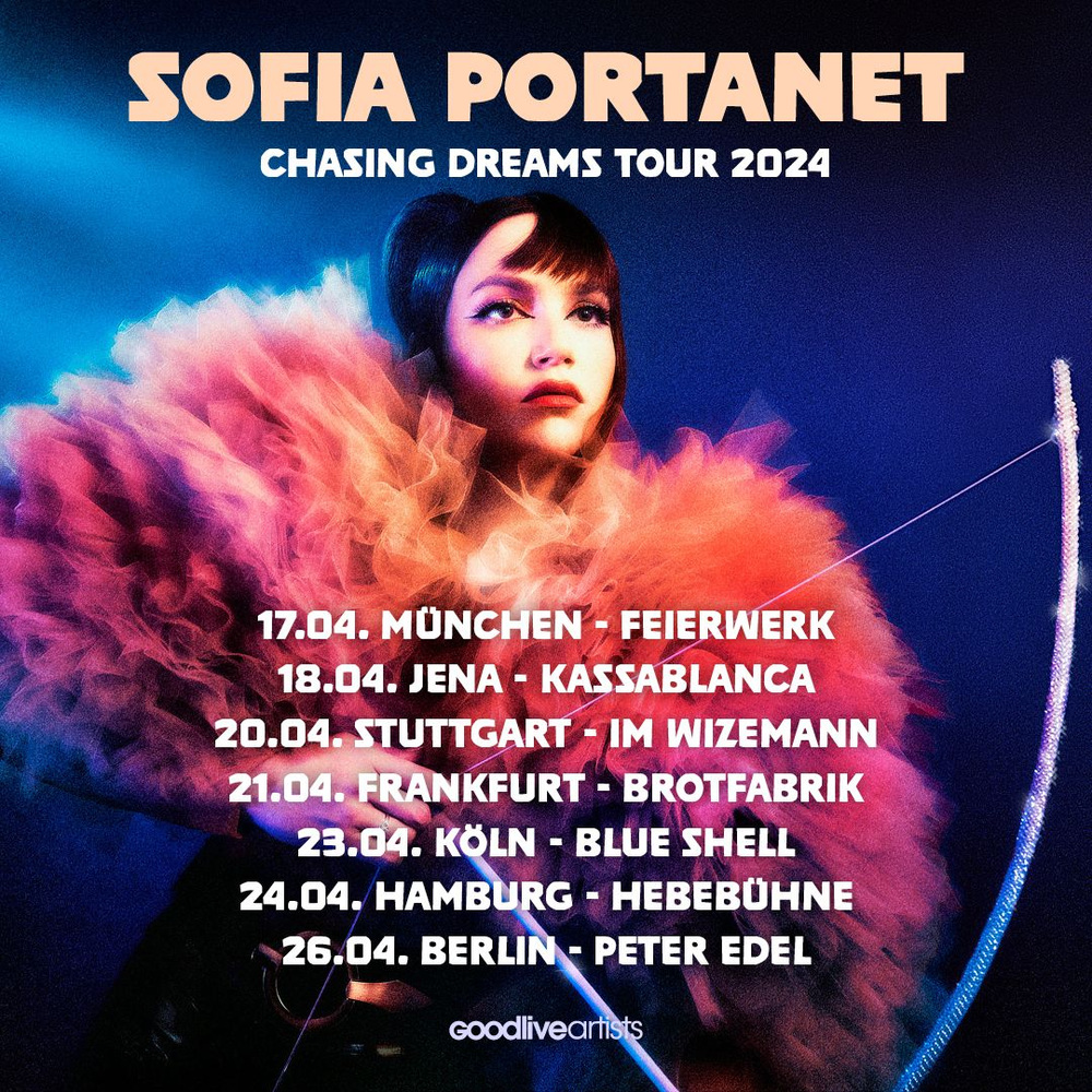 Sofia Portanet auf Tour mit Betterov und mit neuem Album