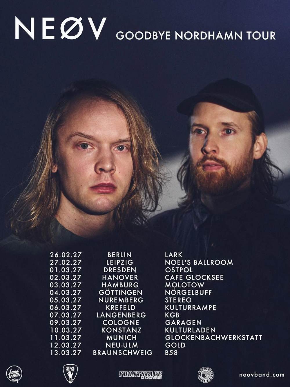 NEØV kündigen Tour zum neuen Album an