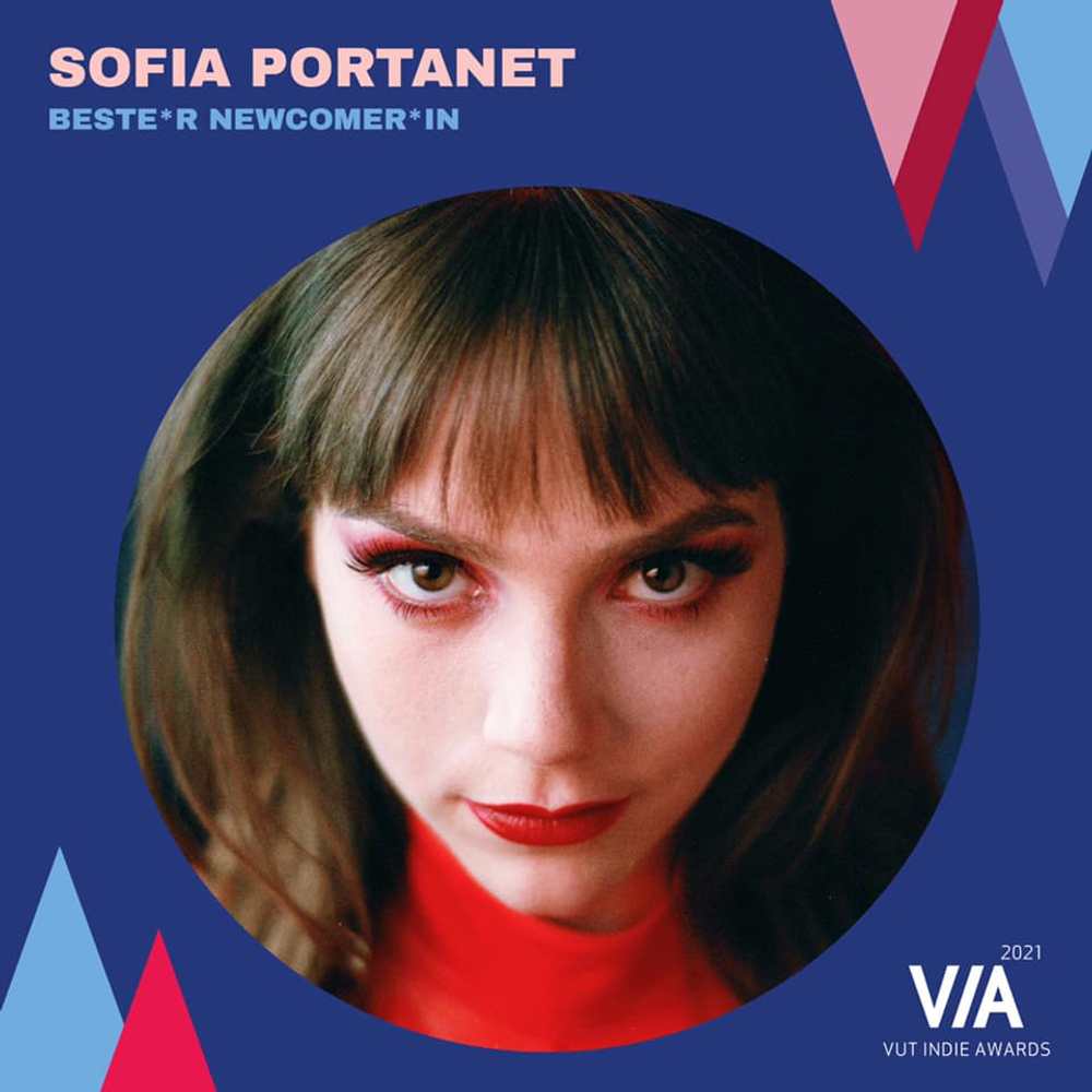 Sofia Portanet wird Beste*r Newcomer*in beim VIA
