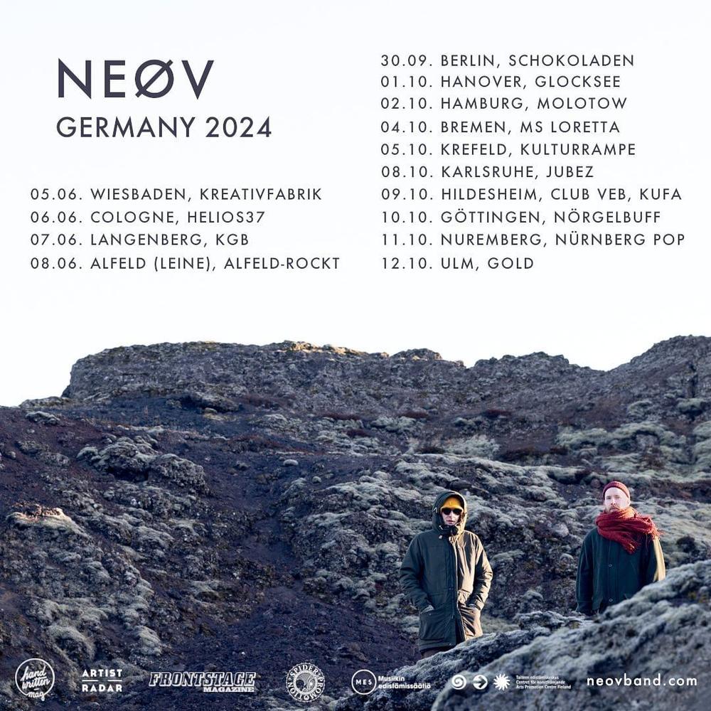 NEØV kündigen weitere Deutschland-Shows an