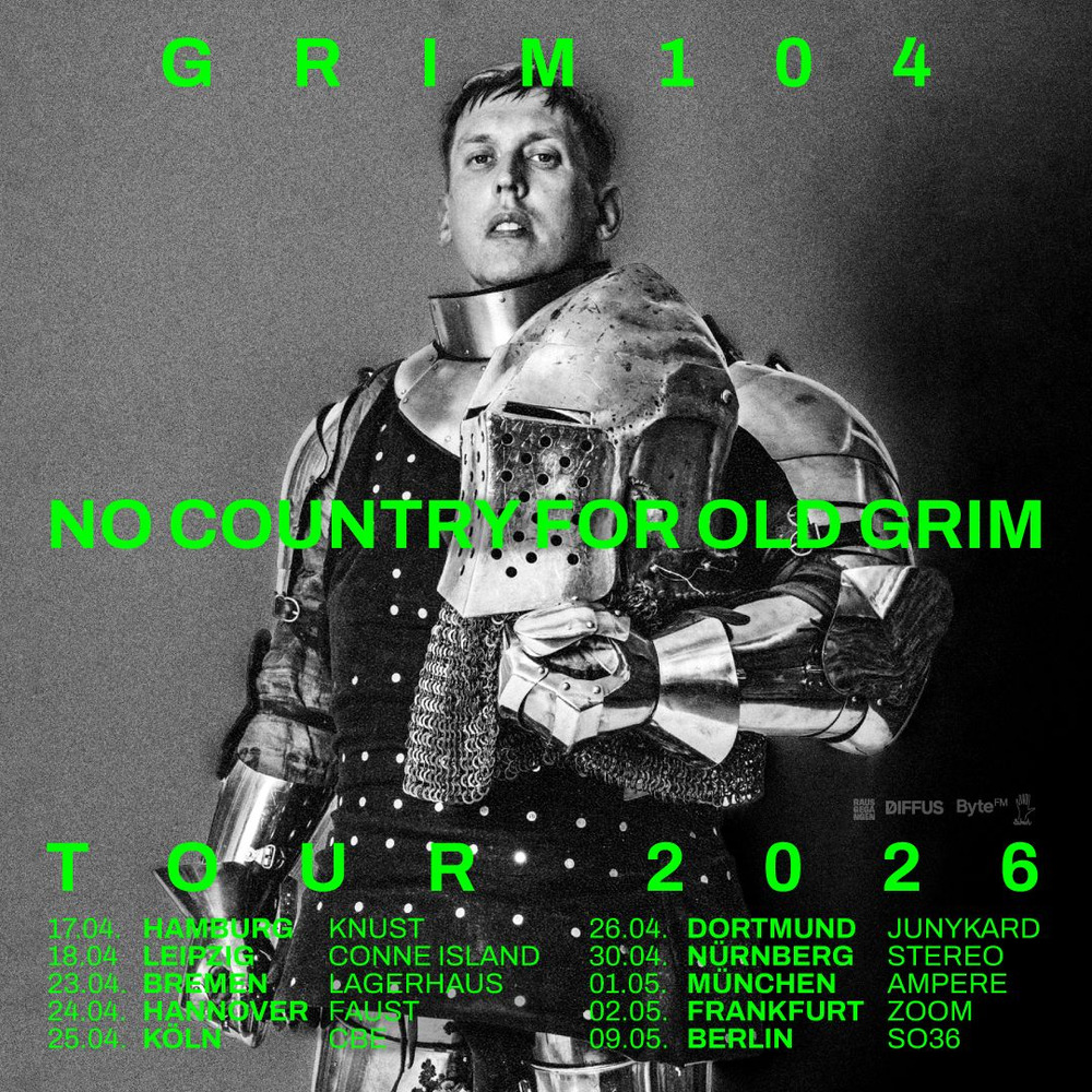 Grim104 kommt 2026 auf „No Country For Old Grim“ Tour