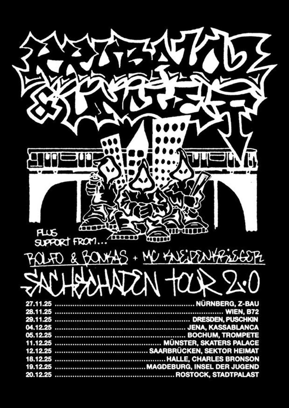 Kkuba102 & Uncle F gehen auf Sachschaden Tour 2.0